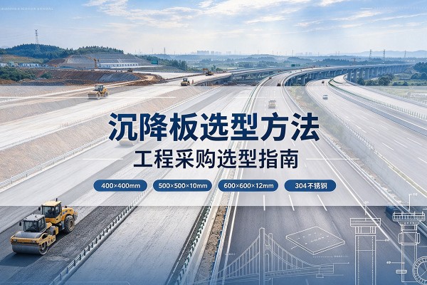 宁海沉降板选择方法