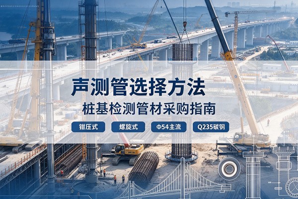宁海声测管选型标准