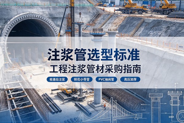 宁海注浆管选型标准