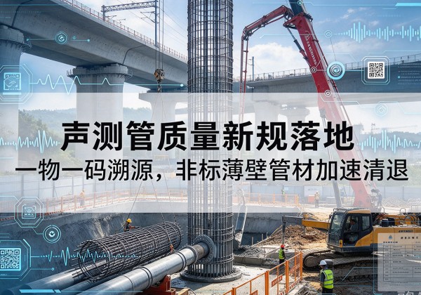 宁海声测管质量新规落地，一物一码溯源，非标薄壁管材加速清退