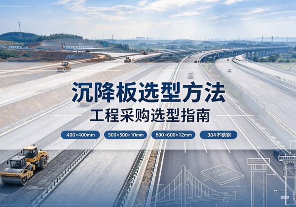 宁海沉降板选择方法